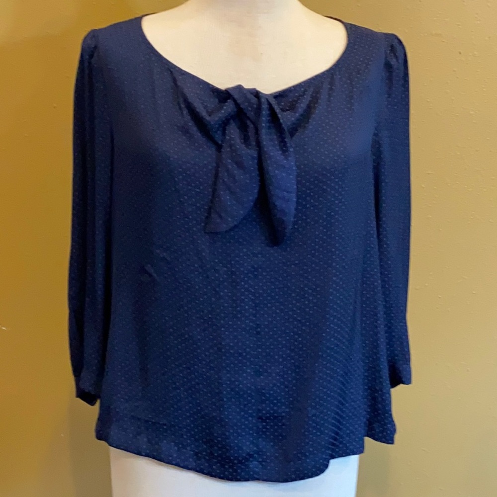 CAbi 3/4 Sleeve Blouse Size M